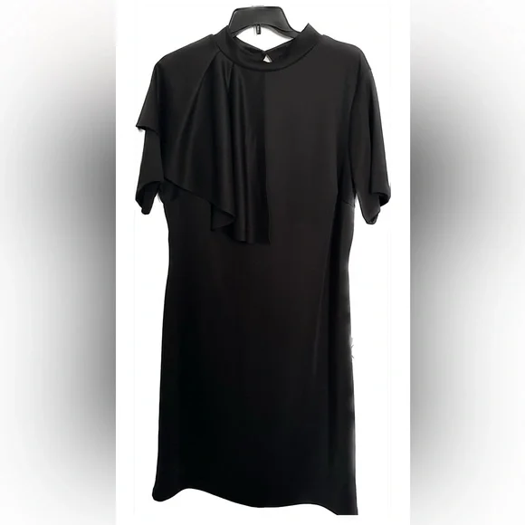 black dress ashley stewart Black Ashley Stewart dress L (12-14) New